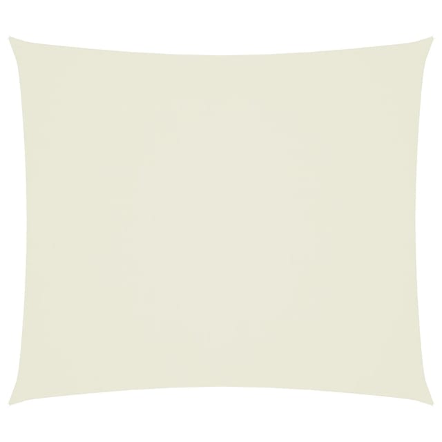 vidaXL Sonnensegel Oxford-Gewebe Rechteckig 2,5x3 m Creme 135205
