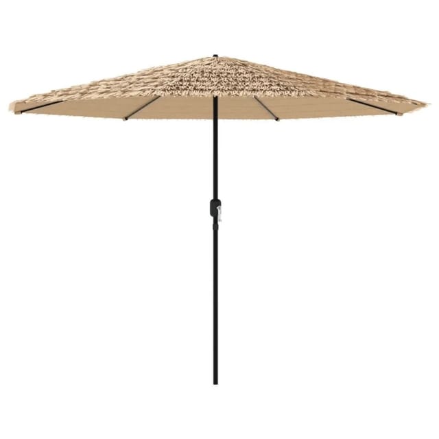 vidaXL Sonnenschirm mit Stahlmast Braun 388x388x248 cm 4005113
