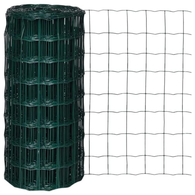 vidaXL Gartenzaun Maschendraht Gitterzaun Schweißgitter 25x0,8m 140578