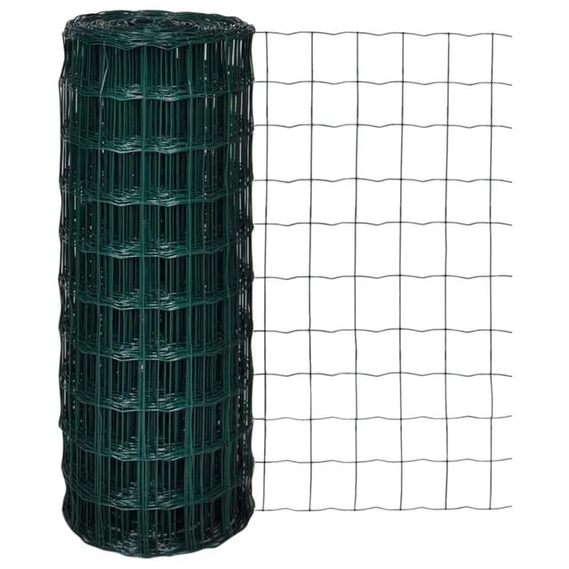 vidaXL Gartenzaun Maschendraht Gitterzaun Schweißgitter 25x1,0m 140579