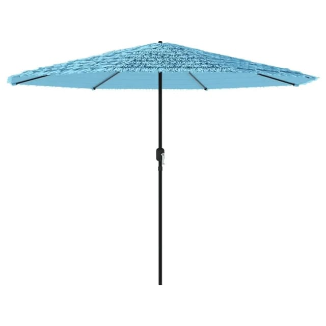 vidaXL Sonnenschirm mit Stahlmast Blau 324x324x247 cm 4005110