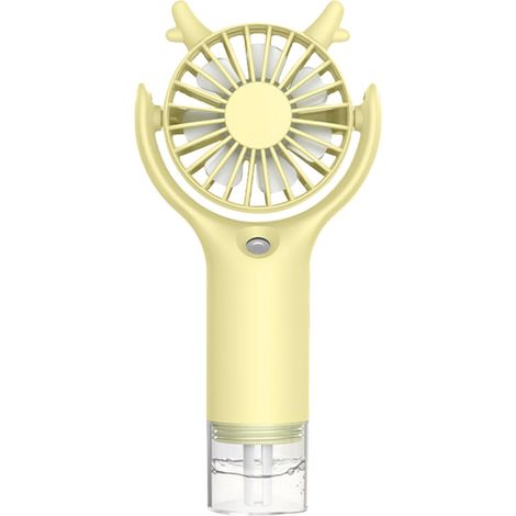 Tragbarer, Wiederaufladbarer Sprühventilator Mit Einstellbaren Funktionen, 3 Geschwindigkeitsstufen Und Wassersprühfunktion Für Die Hautpflege. Kompakt Und Leicht, Geeignet Für Den Innen- Und Außenber