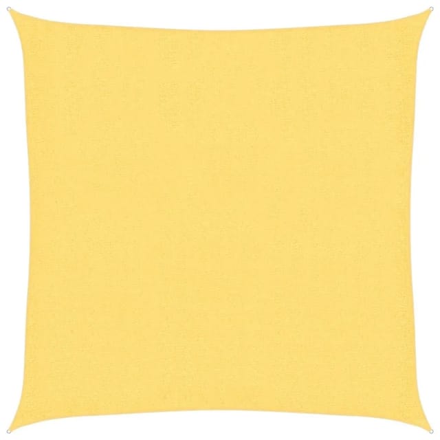 vidaXL Sonnensegel HDPE Quadratisch 3,6x3,6 m Beige 42282