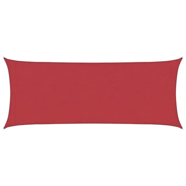 vidaXL Sonnensegel 160 g/m² Rot 2x5 m HDPE 311616