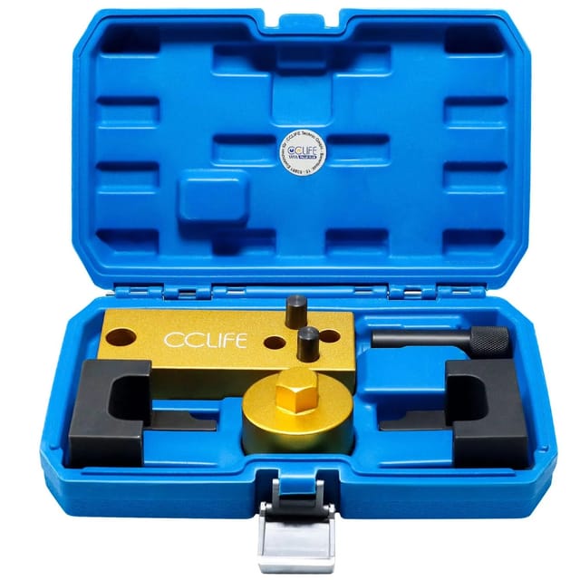 CCLIFE Steuerketten Werkzeug inkl. Nockenwellen Einsteller und OEM T10171A/T10340.