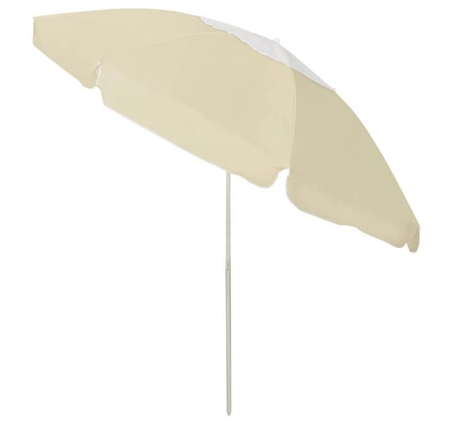 vidaXL Strandschirm Sandgelb 240 cm 314711