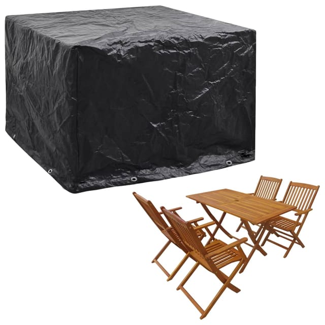 vidaXL Gartenmöbel-Abdeckung 8 Ösen 122x112x98 cm 45125