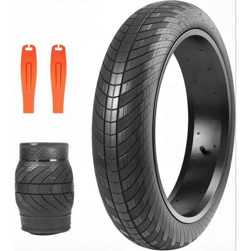 2 Reifen 20x3.0 Etrto 76-406 Nylon-gummi 25-45 Psi Elektrofahrrad Mountainbike Schnee
