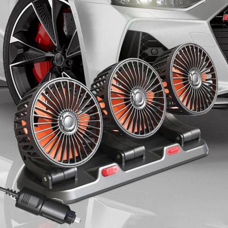 24v Dreikopf-autolüfter, Auto-klimaanlagenlüfter, Luftkühler
