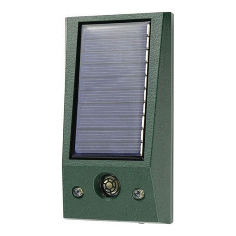 Ultraschall-mäuse- Und Insektenabwehrgerät – Solarbetrieben – Ungiftig – Reichweite Bis Zu 600 M² – Dual-chip-technologie