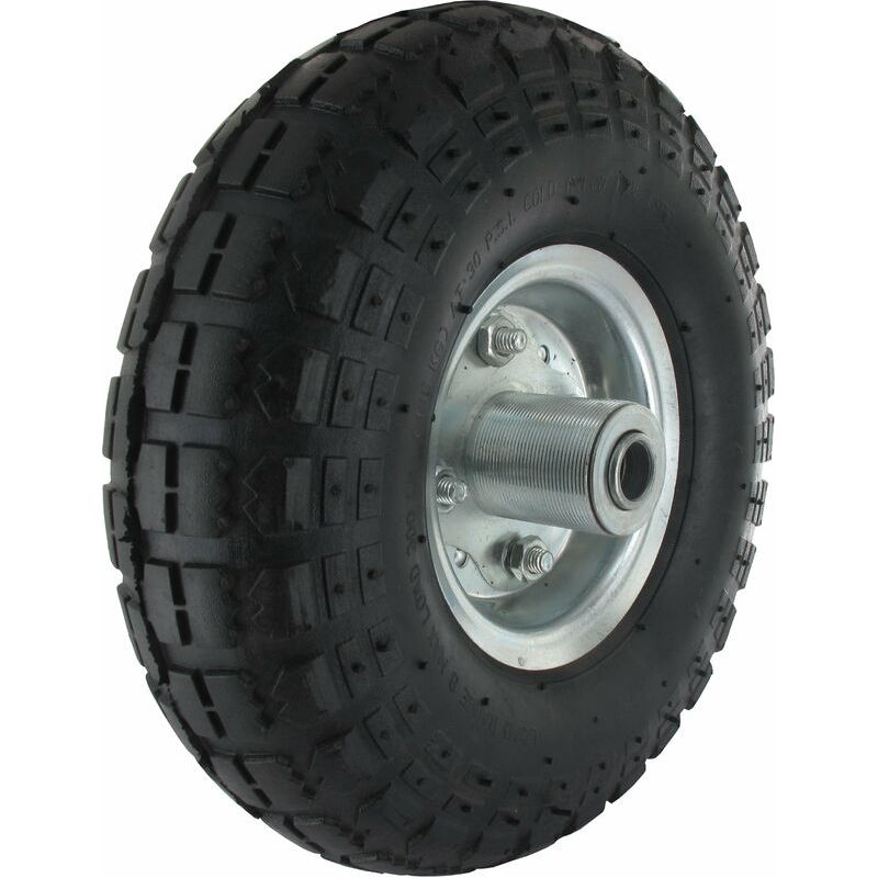 350x4 Anhängerrad – 100 Mm Lochkreis – 350 Mm Durchmesser – Für Unwegsames Gelände
