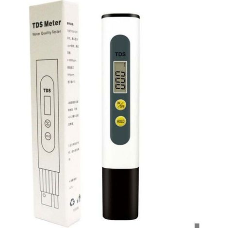 Wasserqualitätsanalysator – Tds-messgerät – Lcd-bildschirm – Messbereich 0–9990 Ppm – Titan-sonde – Schnelltests