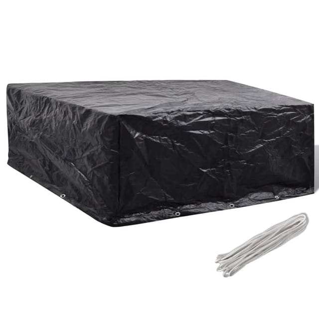 vidaXL Gartenmöbel-Abdeckung 10 Ösen 260x260x90 cm 41648