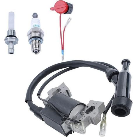 Zündspulen-kit Mit Kraftstofffilter Und Ein-/ausschalter Für Honda Gx110, Gx120, Gx140 Und Gx200 (5,5 Ps Und 6,5 Ps).