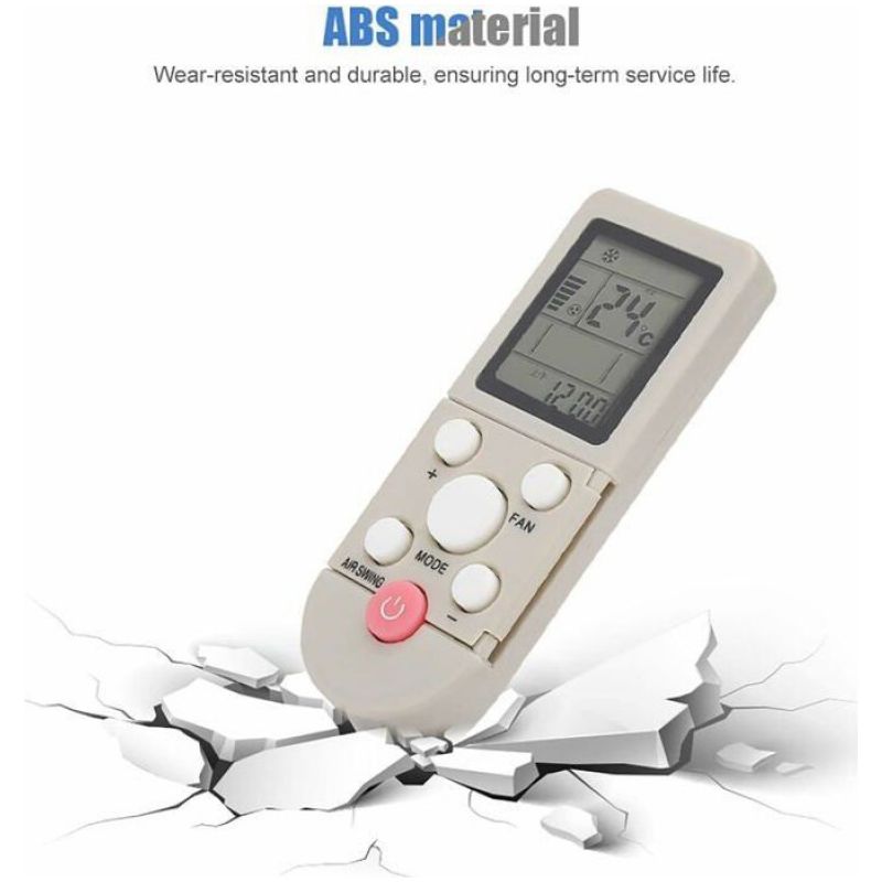 1 Fernbedienung Für Klimaanlagen, Ykr-f/001 Ykr-f/06, Abs-material, 10 M Reichweite, Aux-klimaanlagen
