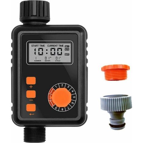 Automatischer Bewässerungs-timer – 9 Programme, Regensensor, Lcd-bildschirm, Ipx5