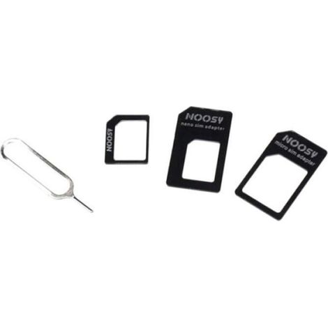 4-in-1 Nano-sim-karte, Micro-standard-adapter Für Iphone, 4g Lte, Wlan-usb-router [637cf2e]