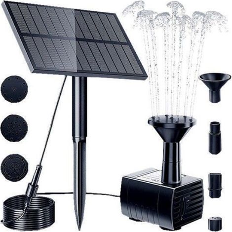 Solarpumpe Für Springbrunnen, Teich Oder Garten Mit 3 M Kabel