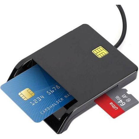 Multifunktionaler Usb 2.0 Smartcard-leser Für M2ms, Bankkarten, Computerspeicher Und Netzteil