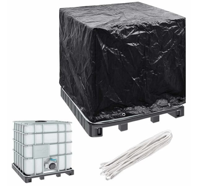 vidaXL Abdeckung für IBC-Tank 8 Ösen 116x100x120 cm 41644