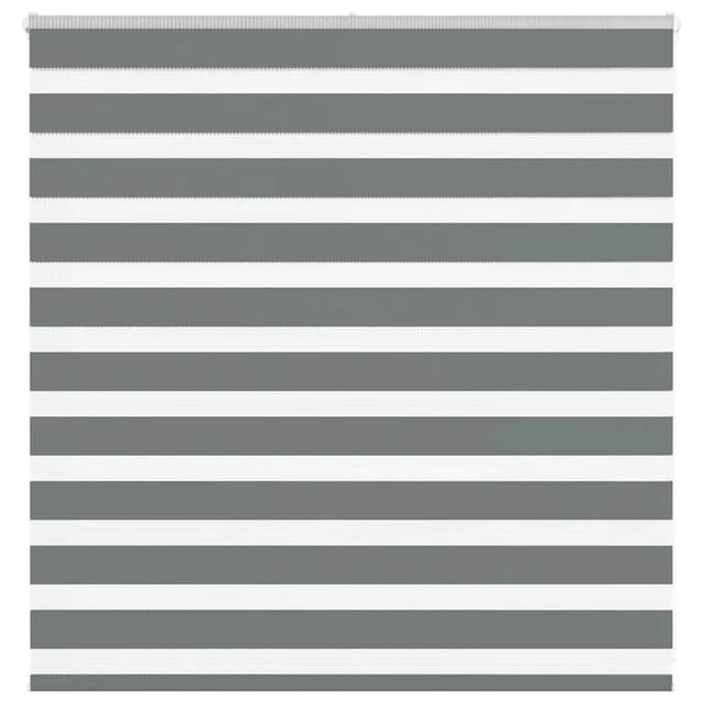 vidaXL Doppelrollo Dunkelgrau 150x100 cm Stoffbreite 145,9 cm Polyester 4014115