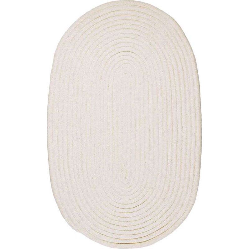 Wendbarer Baumwollteppich Mit Ecrufarbenem Seil-effekt, 50 X 80 Cm – Teppich Für Moderne Einrichtungen – Ideal Für Wohn- Und Schlafzimmer – Sorgfältig Verarbeitet –