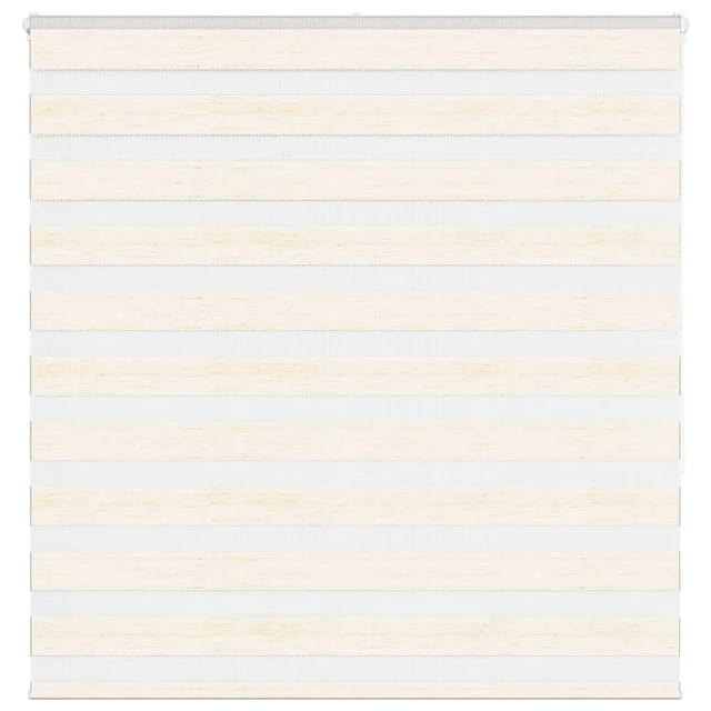 vidaXL Doppelrollo Marmorbeige 140x150cm Stoffbreite 135,9 cm Polyester 4014659