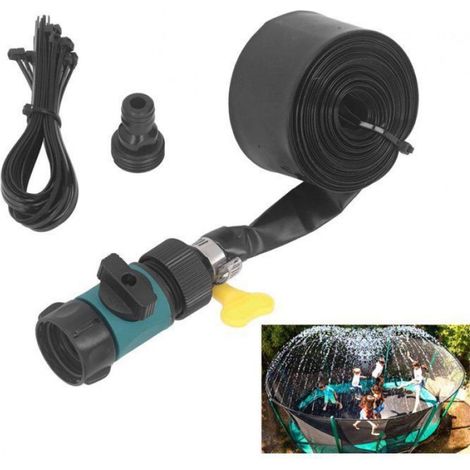 15 M Trampolin-sprinkler, Wasserspielzeug Für Kinder, Sommer-gartenaccessoire, Spielspaß Im Freien, Blau