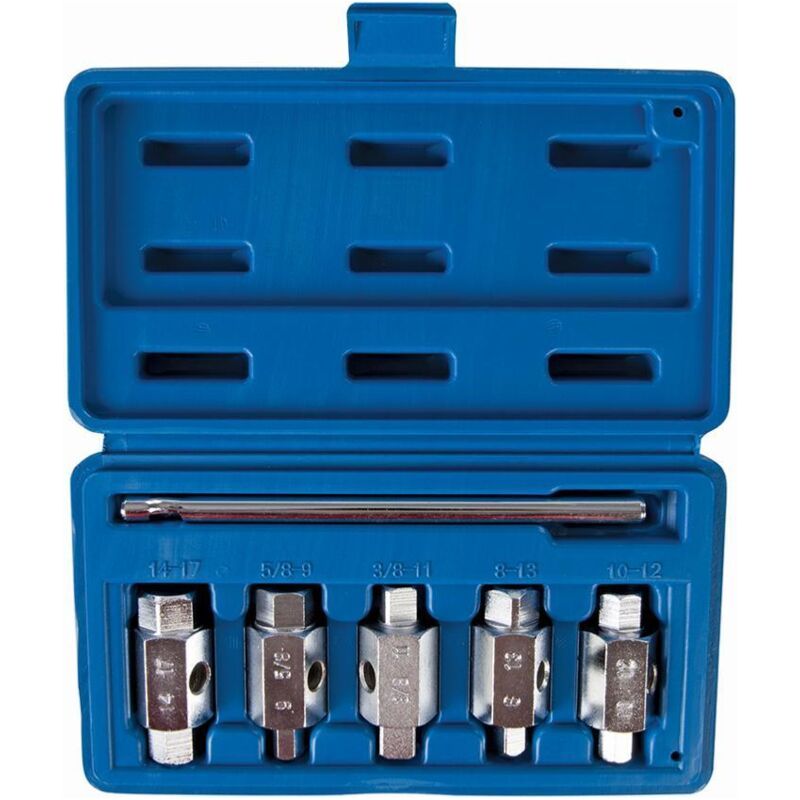 6-teiliges Steckschlüssel- Und Ablassschraubenadapter-set