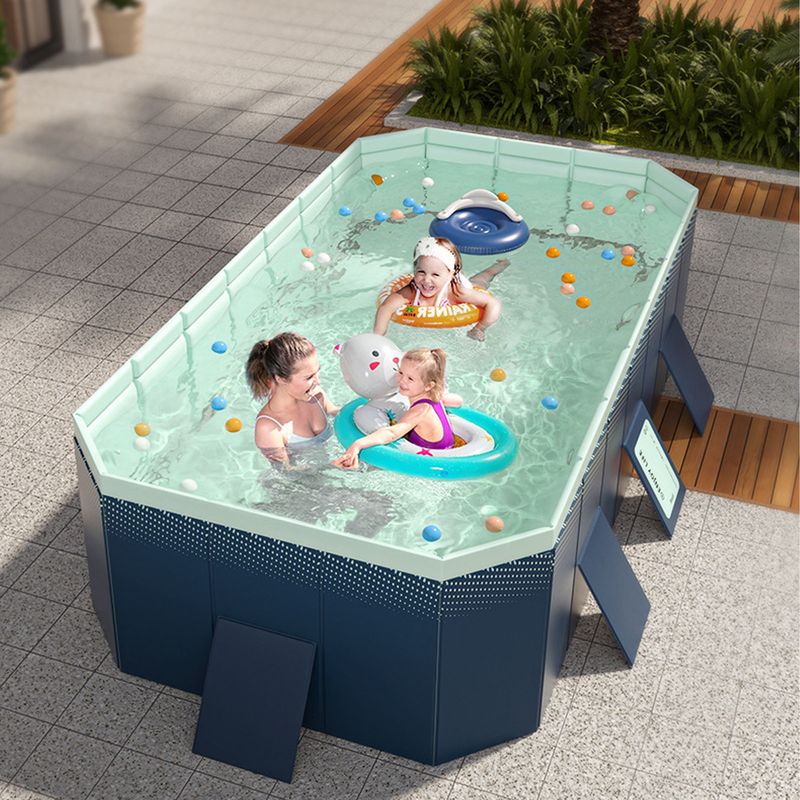 Freistehender Aufstellpool (1,6 M) – Faltbar, Hochfestes Pvc – Maße: 160 X 120 X 47 Cm – Für Kinder Und Erwachsene