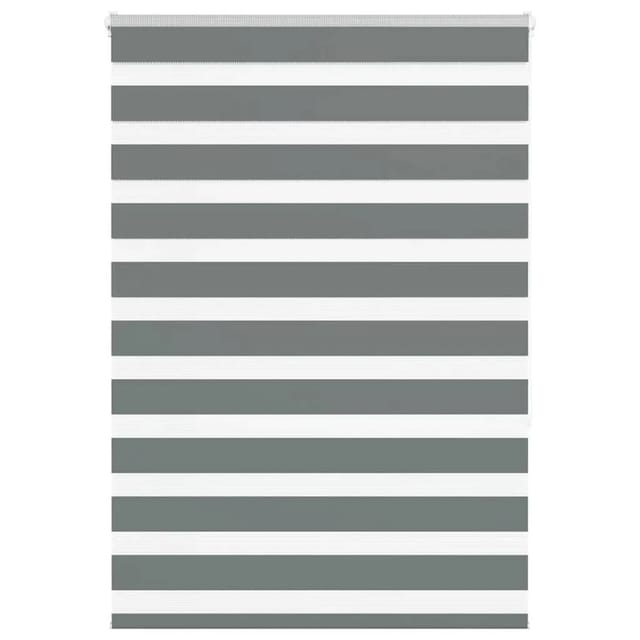 vidaXL Doppelrollo Dunkelgrau 105x150cm Stoffbreite 100,9 cm Polyester 4014132