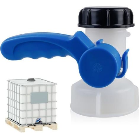 Universeller Ibc-adapter, 75 Mm Dn50-adapter Für Ibc-absperrventile, Absperrklappenadapter Für Regenwassertanks