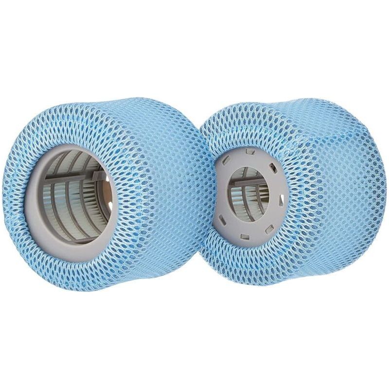 Filterkartuschen Für Whirlpool-schlauchpools, Ersatzfilter Für Badewannen (2 Filter Mit Schutznetzen)