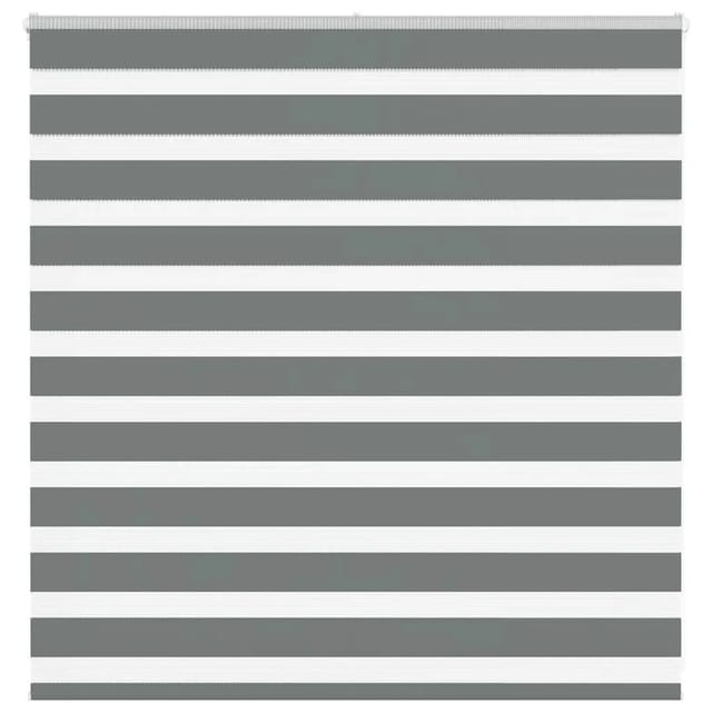 vidaXL Doppelrollo Dunkelgrau 140x100 cm Stoffbreite 135,9 cm Polyester 4014113