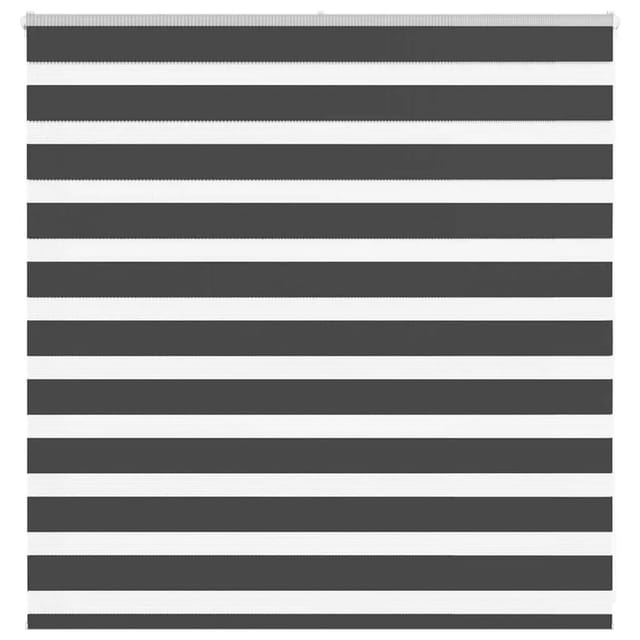 vidaXL Doppelrollo Schwarz 150x100 cm Stoffbreite 145,9 cm Polyester 4014219