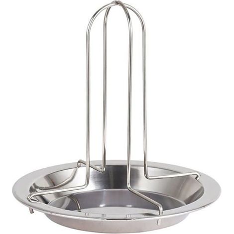 Geschirrständer Aus Edelstahl Für Grillgerichte, Rippchen, Hähnchen, Drehspießgerichte, Gerichte Ohne Grillfunktion, Küche, Esszimmer, Bar Usw.