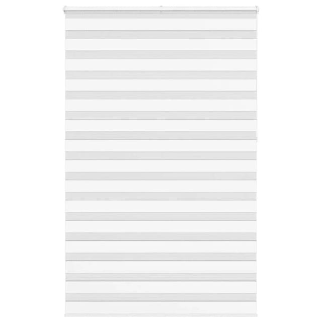 vidaXL Doppelrollo Weiß 145x230 cm Stoffbreite 140,9 cm Polyester 4014816