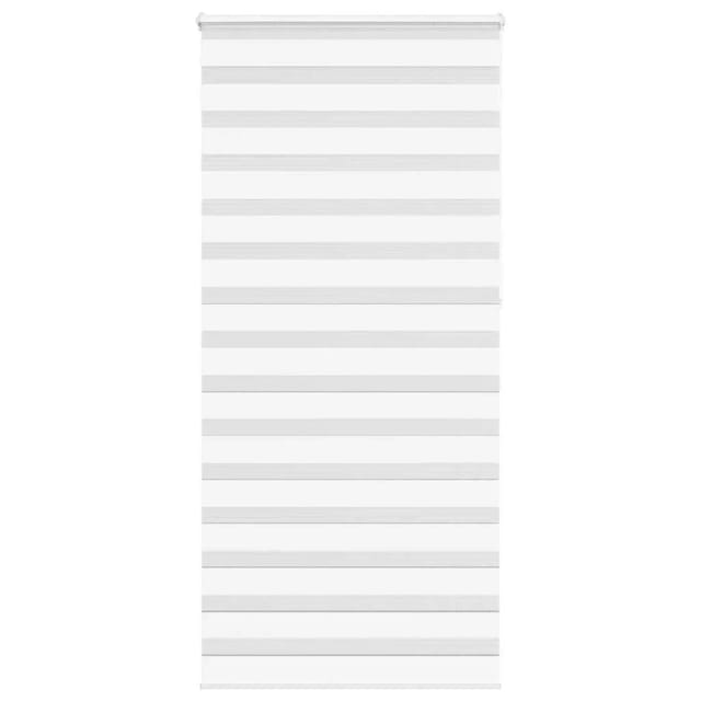 vidaXL Doppelrollo Weiß 100x230 cm Stoffbreite 95,9 cm Polyester 4014807
