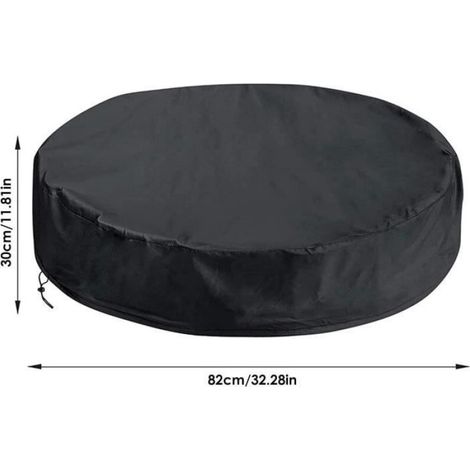 Schutzhülle – Runder Swimmingpool – 82 X 30 Cm – 210d-material – Wetterschutz