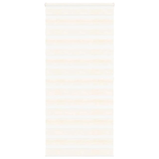 vidaXL Doppelrollo Marmorbeige 115x200cm Stoffbreite 110,9 cm Polyester 4014680
