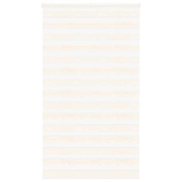 vidaXL Doppelrollo Marmorbeige 130x200cm Stoffbreite 125,9 cm Polyester 4014683