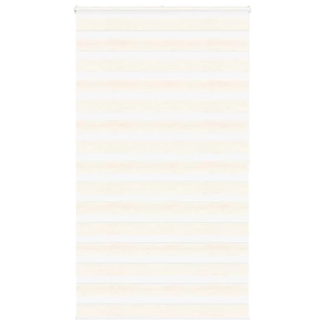 vidaXL Doppelrollo Marmorbeige 135x200cm Stoffbreite 130,9 cm Polyester 4014684