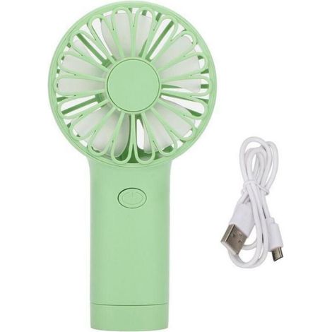 Tragbarer, Umweltfreundlicher, Batteriebetriebener Ventilator, Usb-aufladbar, Klein Für Reisen, Picknicks Und Den Einsatz Im Büro