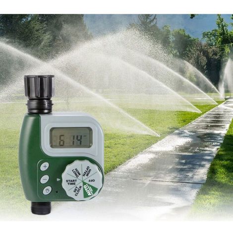 Gartensprenger Mit Automatischer Zeitschaltuhr, Bewässerungstimer, Batterielos, Umweltfreundlich, Hohe Qualität