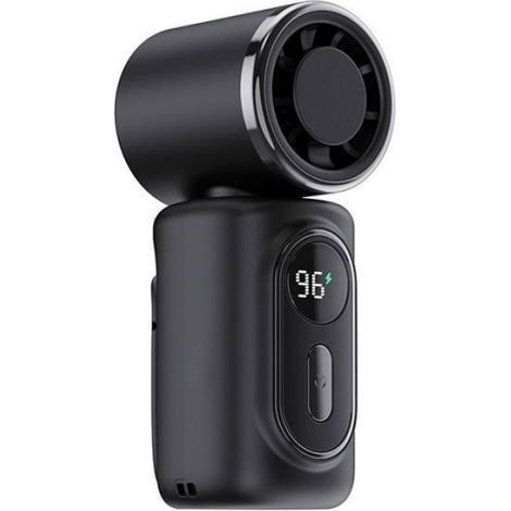 Kleiner Clip-ventilator, 5 Einstellbare Geschwindigkeitsstufen, 3000 Mah, Tragbarer Mini-clip-ventilator, Befestigungsmaterial