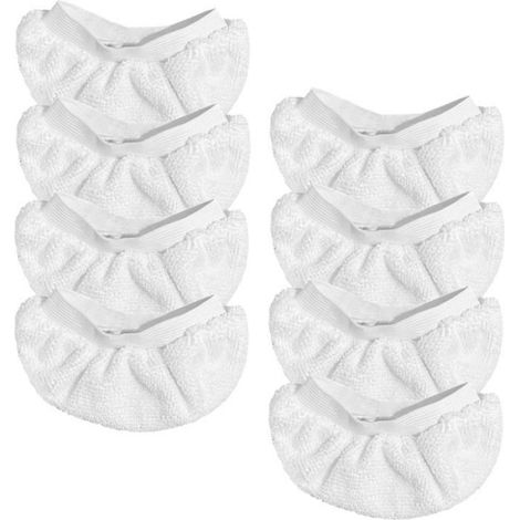 Zubehör Für Dampfreiniger – 8er-set – Mikrofaser – Waschbar – Kompatibel Mit Bissell Und Dupray