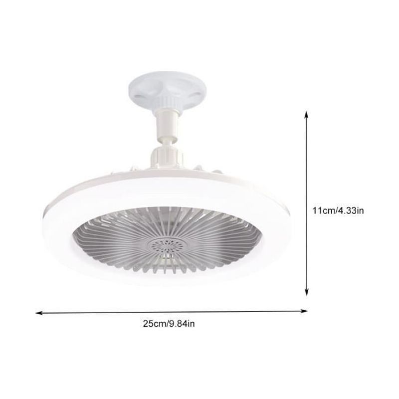 Deckenventilator, 3200k-6500k, E27, Smart-fernbedienung, Aromatherapie, Wohn-/schlafzimmer