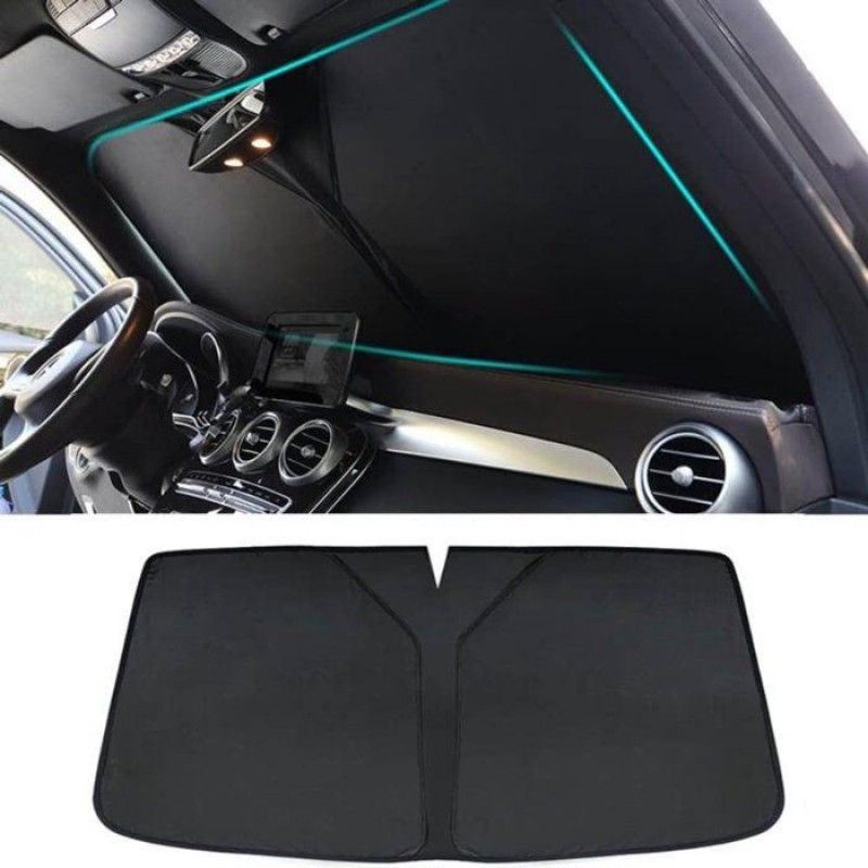 Sonnenschutz Fürs Auto – Hält Ihr Fahrzeug Kühl – 140 X 80 Cm – Sonnenschutz Für Suvs / Kleinwagen / Limousinen