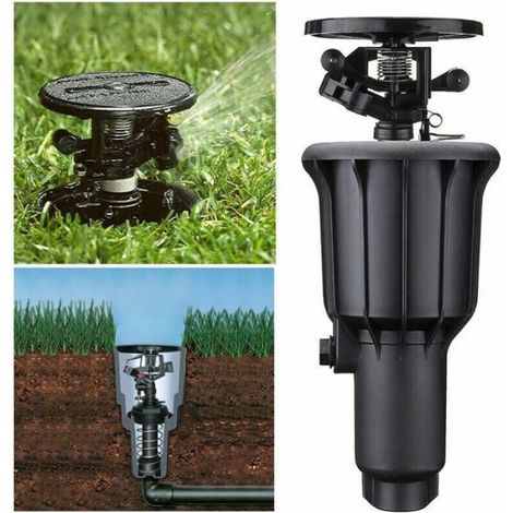 Automatischer, Rotierender Sprühkopf Für Die Gartenbewässerung Im Freien, 1/2/3/4 Zoll