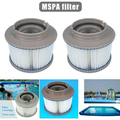 2 Stück Filterkartuschen, Langlebiger Ersatzfilter Für Mspa Spa-schwimmbad